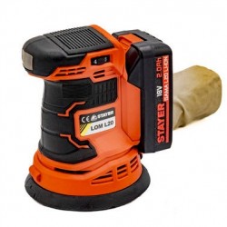 STAYER LOM L20 18V ECCENTRIC SANDER