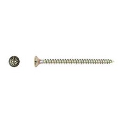TORNILLOS TIRAFONDO PARA MADERA BICROMATADOS 4,5X60MM. 200UDS