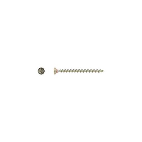 TORNILLOS TIRAFONDO PARA MADERA BICROMATADOS 4,5X60MM. 200UDS