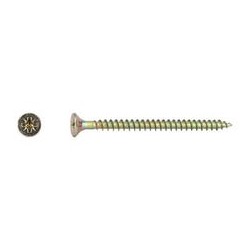 TORNILLOS TIRAFONDO PARA MADERA BICROMATADOS 5X70MM. 100UDS