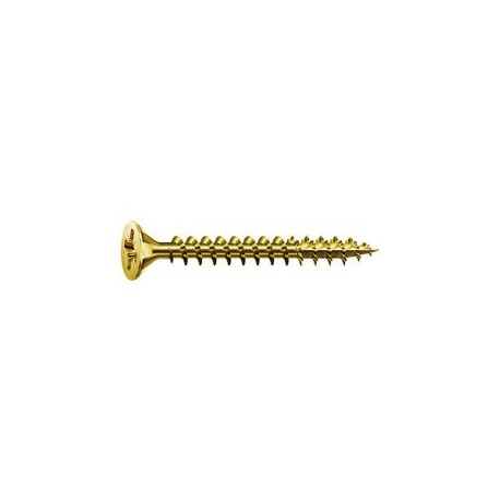 TORNILLOS TIRAFONDO PARA MADERA BICROMATADOS 3X20MM. 300UDS