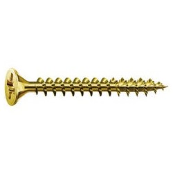 TORNILLOS TIRAFONDO PARA MADERA BICROMATADOS 3X20MM. 300UDS