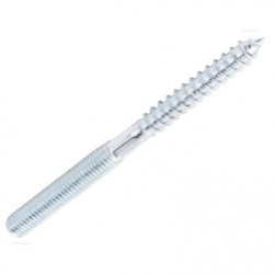 TORNILLOS DOBLE ROSCA PARA MADERA 10X100MM. 10UDS