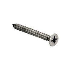 TORNILLOS TIRAFONDO PARA MADERA INOX 4X40MM. 500UDS