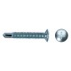 TORNILLOS ROSCA CHAPA PARA METAL CINCADOS 4X25MM. 500UDS