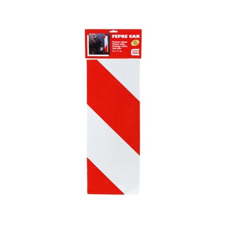 FOAM PROTECTOR FOR VEHICLES IN GARAGES RED AND WHITE CORNER