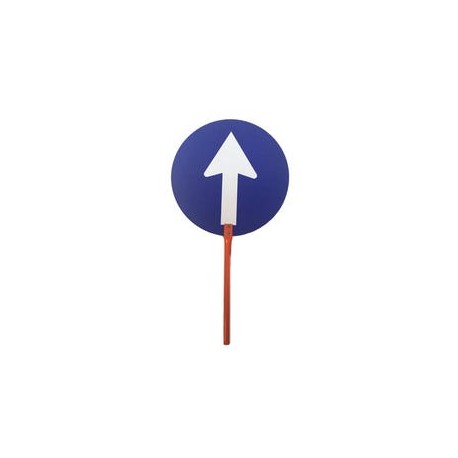 SEÑAL PALETA MANUAL STOP/PASE 1UD