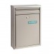 ARREGUI STAINLESS STEEL OUTDOOR MAILBOX FOR THE HALLWAY