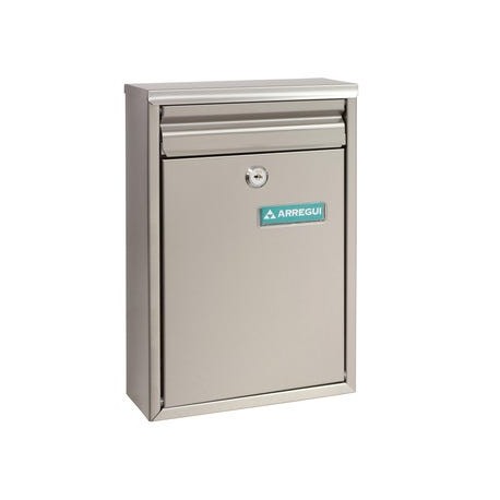 ARREGUI STAINLESS STEEL OUTDOOR MAILBOX FOR THE HALLWAY
