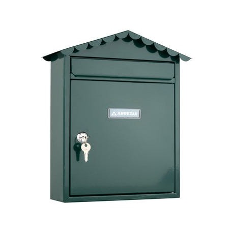  518 / 5.000 VISIT OUTDOOR MAILBOX ARREGUI GREEN