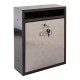 VERTICAL COMMUNITY MAILBOX MIRA BLACK INOX ARREGUI