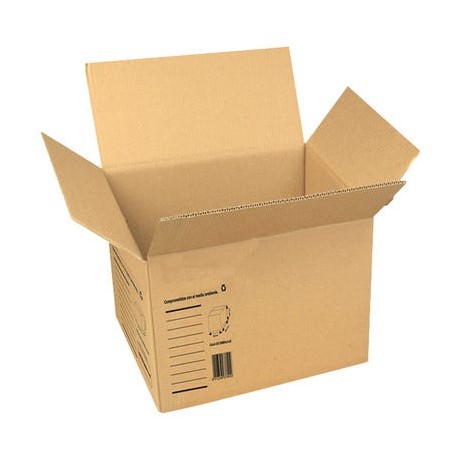 CARDBOARD BOX FOR MOVING 41 X 41 X 41 CM ( 69 L )