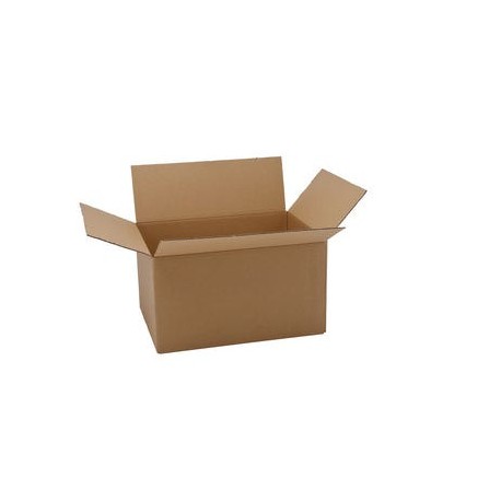 CARDBOARD BOXES FOR MOVING SINGLE CHANNEL 40 X 29 X 22 CM (23 L). 10 UNITS
