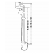 NEVA SHOWER COLUMN CHROME *COMPLETE