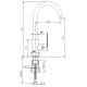 KIRKLAND SINGLE-LEVER SINK COUNTERTOP MIXER