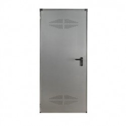 PUERTA MULTIUSO METAL GRIS HUECO DE 80CM REVERSIBLE IZQ. & DERECHA