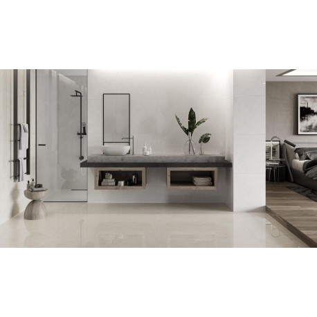 C.R. BELVEREDE IVORY BRILLO 75X150cm, PUL. STD
