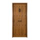 PUERTA DE ENTRADA RUSTICA NOGAL 80cm DERECHA