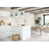 MATT DEVA WHITE 44x66cm, COM