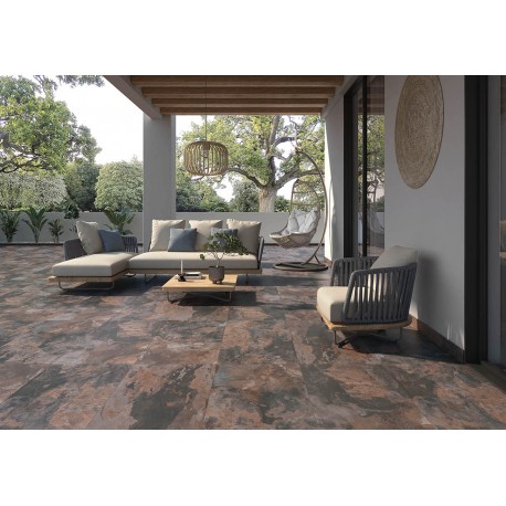 SLATE WAY M BROWN MATE 30X60cm, STD