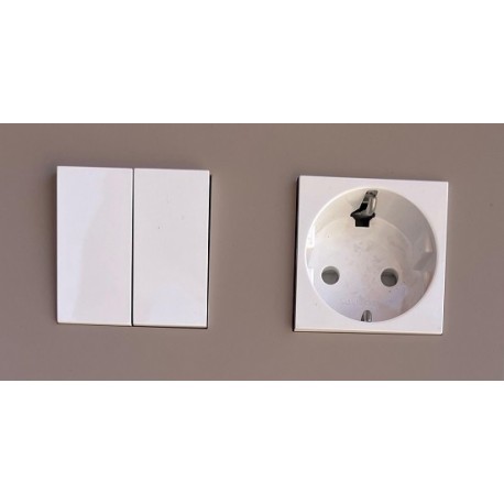 UNICA BL/VISON DOBLE - SCHNEIDER