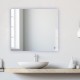 RETRO BATHROOM MIRROR WITH LED LIGHT 80x80cm *SPECIAL OFFER
