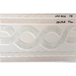 BORDER TILES  NUBIA BEIG 20x31,6cm.