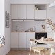 ARTIC WHITE WAVY BRILLO 30x90cm RECT. COM