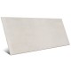 AT.HAZEL WHITE MATE 33,3x55cm, STD