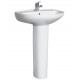 PEDESTAL WASHBASIN MOD. AMOR 56x44cm