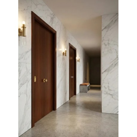 SAPELLY WHITE ARMORED ENTRANCE DOOR, RIGHT