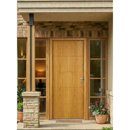 PUERTA ENTRADA RESIDENCIAL VT5 ROBLE 91 CM IZQUIERDA