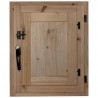 WOODEN WINDOW WITH SHUTTER 60x50cm