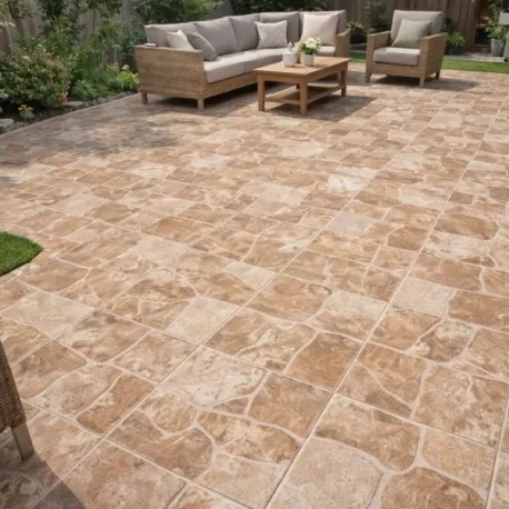 MÁLAGA EXT. TIERRA 45x45cm, COM