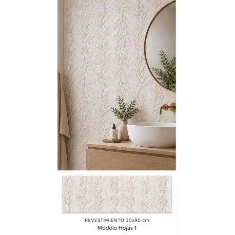 SERENA BLANCO MATE 30x90cm, COM