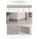 RODAPIE R. VICENT STONE GREY  MATE 10X120cm, STD