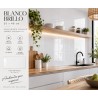 WHITE GLOSS 25x40cm, COM