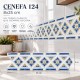 BORDER TILES GLOSS 124  8x25cm, COM