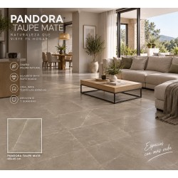 PANDORA TAUPE MATE 45x45cm, COM