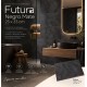 FUTURA NEGRO MATE 25x33cm. ECO