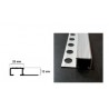 STEP - ALUMINUM - MATT TITANIUM  25x12mm 2,5m