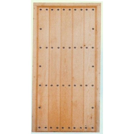 PUERTA EXTERIOR DE CLAVOS CIEGA Mod.PCR-06
