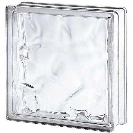 BASIC ONDULADO TRANSPARENTE 19x19x8cm