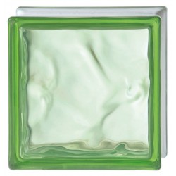 GREEN BASIC WAVE 19x19x8cm