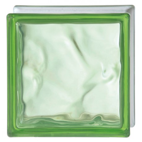 GREEN BASIC WAVE 19x19x8cm