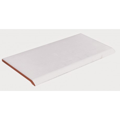 WHITE CERAMIC EDGING 28x14cm