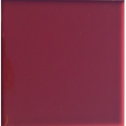 TACO LISO BURDEOS  10x10cm. STD