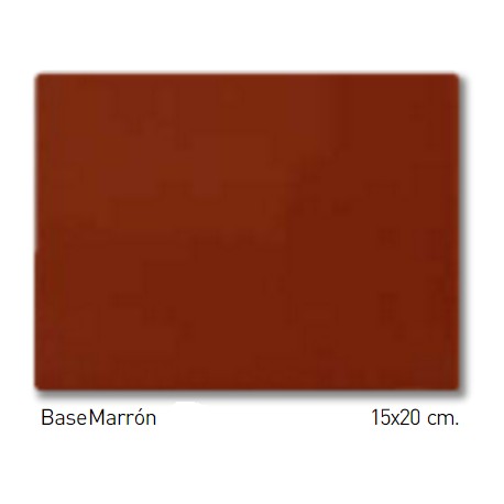 BASE MARRON 15x20cm STD