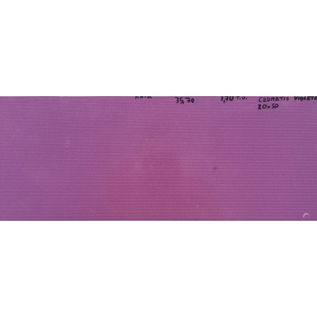 SHINY CROMATIC VIOLETA 20x50cm. STD