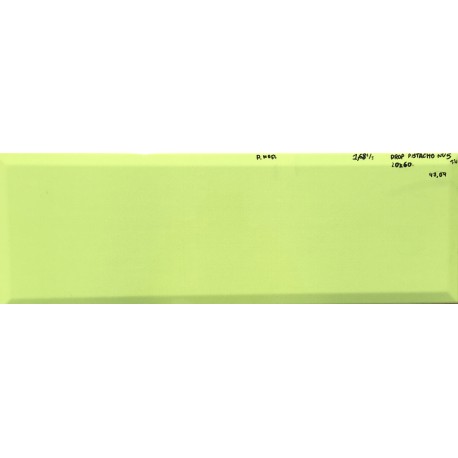 DROP PISTACHO BISEL  STD 20x60